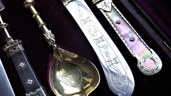 Mother of Pearl Cutlery 1 1