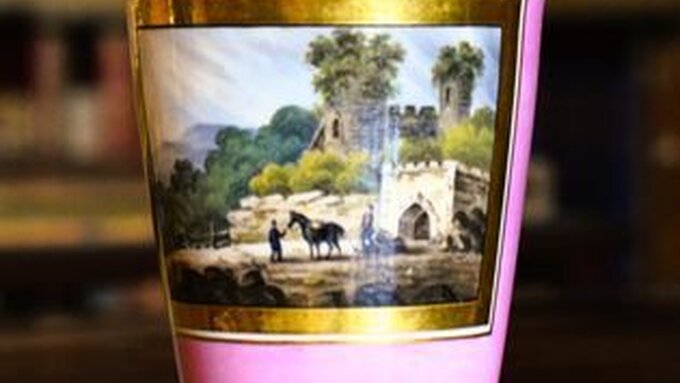Mount Stuart UNAPPROVED Castell Coch Beaker thumbnail